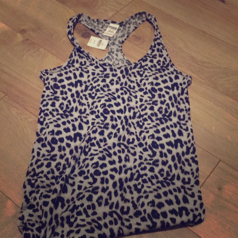 Victoria secret leopard tank top